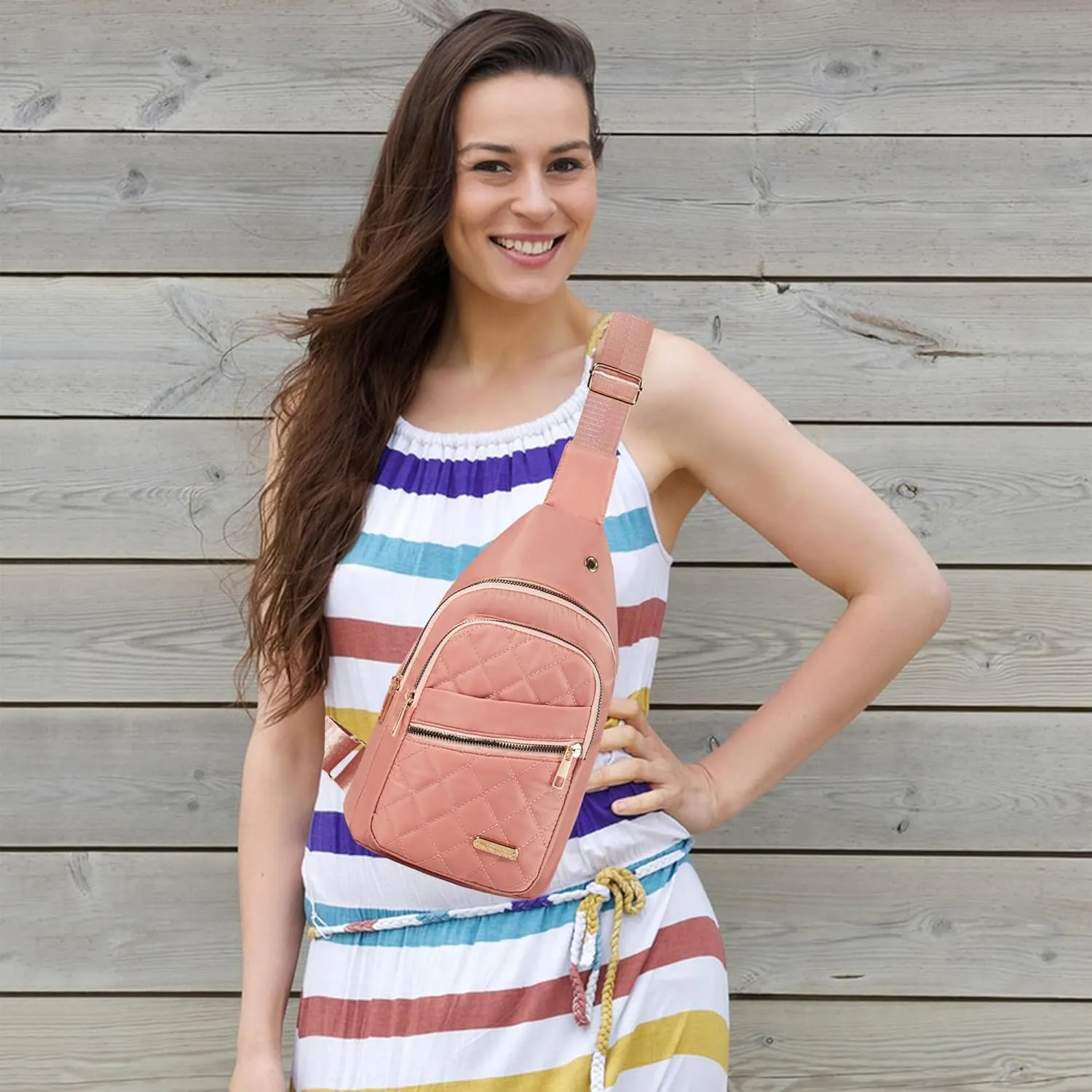 Small Sling Backpack Sling Crossbody Bags for Women Trendy, Chest Bag Daypack Cross Body Bag