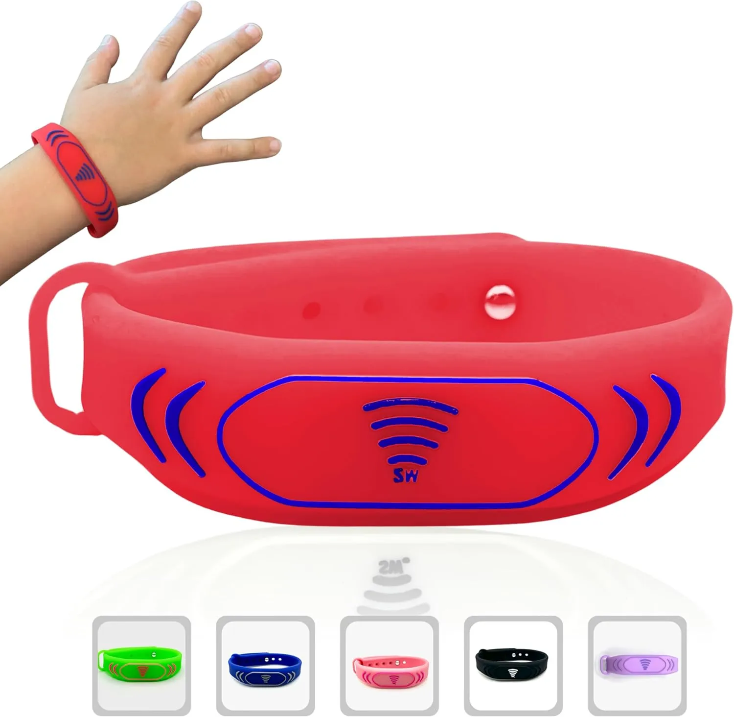 Smart Bands for Kids if Lost, Child Safety ID Wristband, NFC Bracelet for Children, Smart Medical ID Band, Lost Kids ID Bracelet, Disney Essentials for Kids, QR Identification