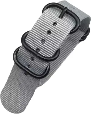 Smartwatch Bands,Universal Strap,20/22/24mm Military Nylon Watch Band Heavy Duty Canvas Watchband Replacement Accessories