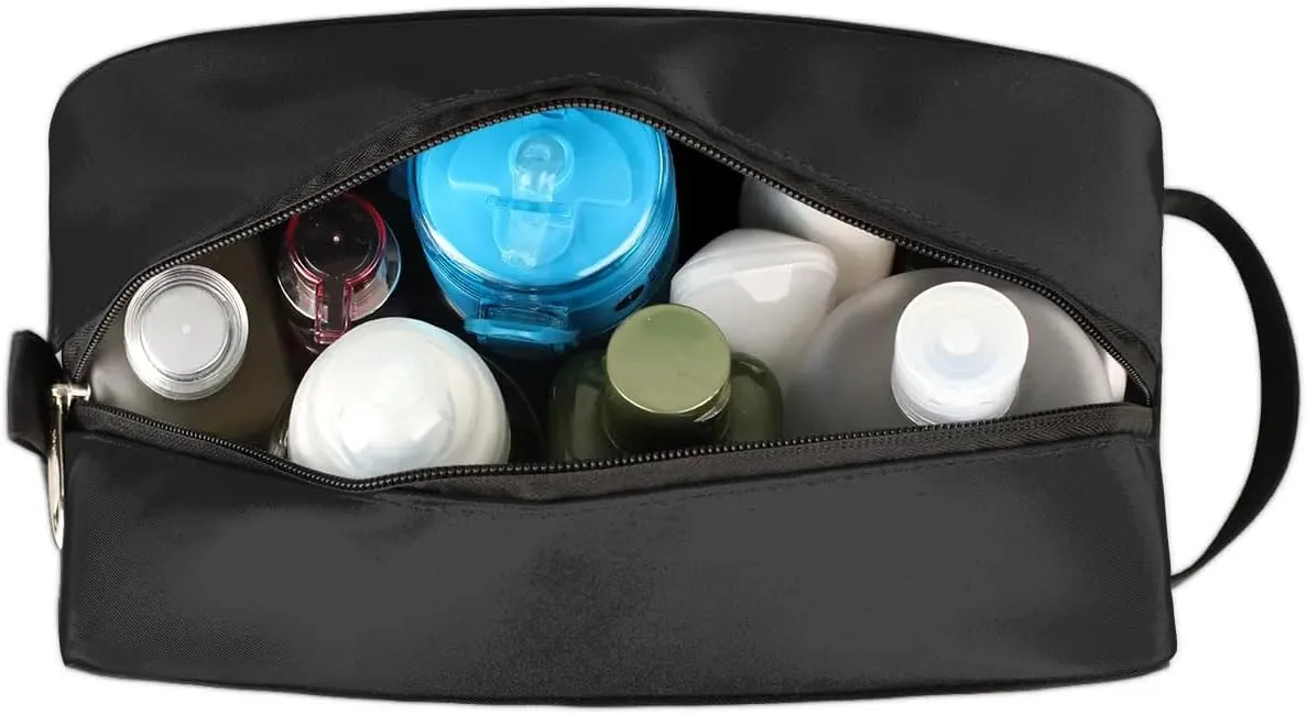Soccer Boys Toiletry Bag for Kids Dopp Kit Waterproof Hanging Wash Bag Cosmetic Bag Medicine Bag for Travel Sports Shower Essential