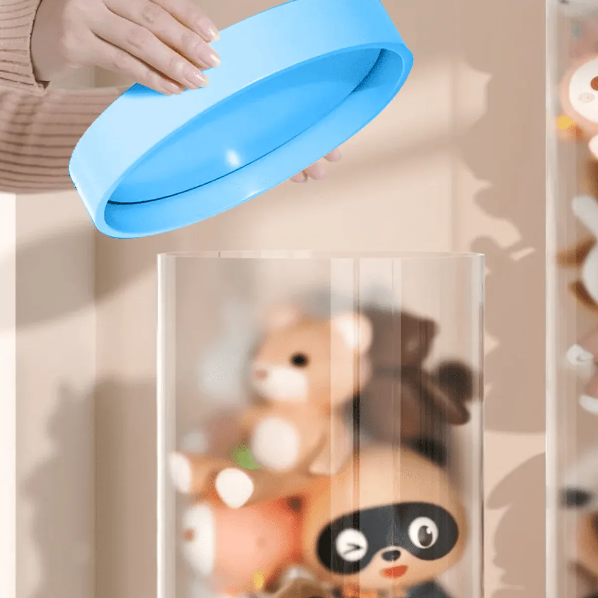 Soft Toy Storage Bucket