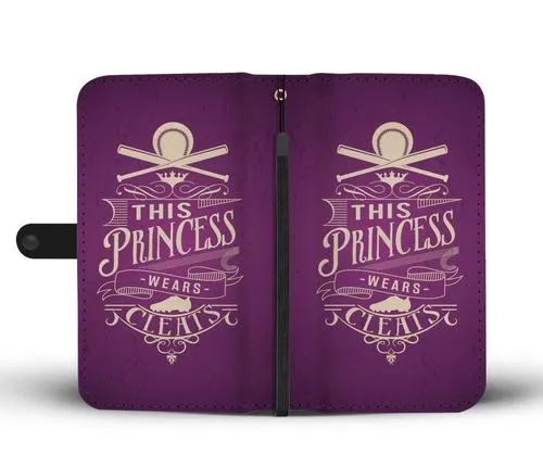 Softball Princess Phone Case w/ RFID Blocker