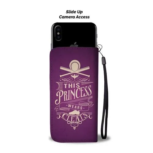 Softball Princess Phone Case w/ RFID Blocker