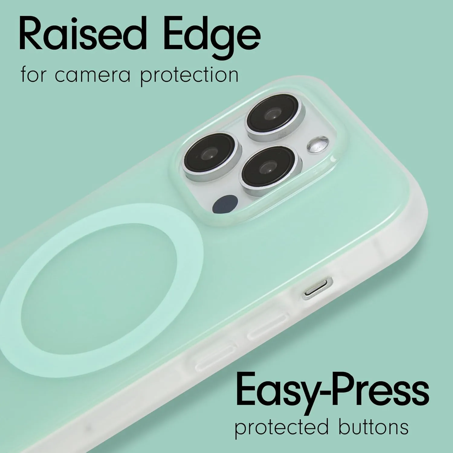 Sonix Case for iPhone 14 Pro | Compatible with Magsafe | 10ft Drop Tested | Jelly Mint