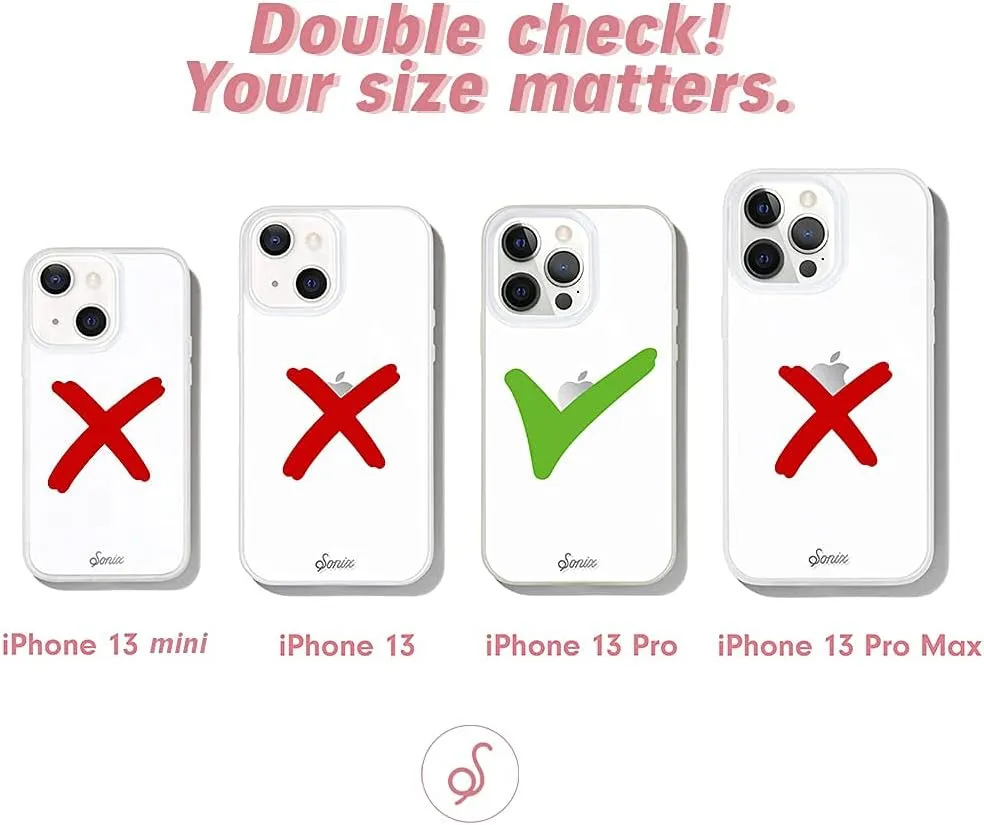 Sonix Phone Case for iPhone 13 Pro | 10ft Drop Tested | Clear Case