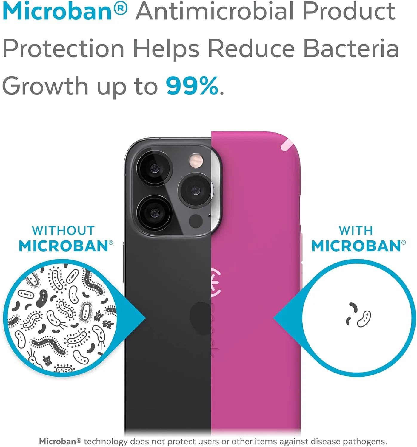 Speck MagSafe Case for iPhone 13 Pro Max - Drop & Camera Protection, Soft-Touch Secure Grip, Wireless Charging Compatible, Also Fits iPhone 12 Pro Max - Orchid Pink/Rosy Pink