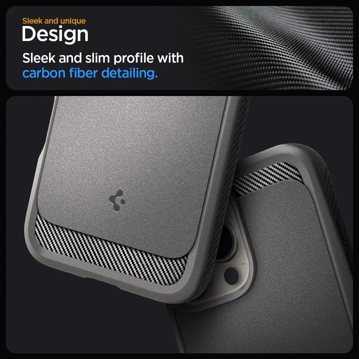 Spigen Rugged Armor MagFit Designed for iPhone 16 Pro Case [Military-Grade Protection] Compatible with MagSafe - Gray