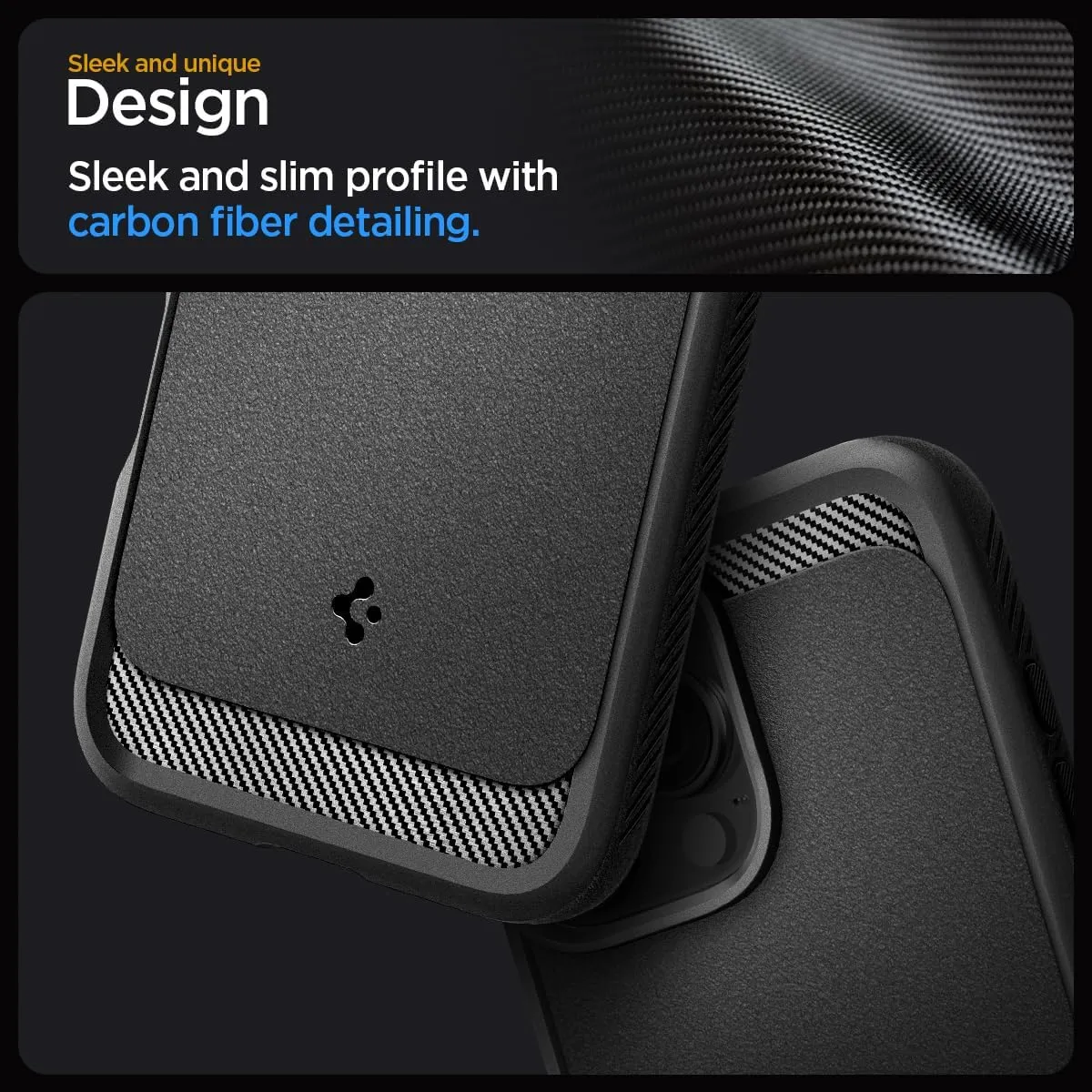 Spigen Rugged Armor MagFit Designed for iPhone 16 Pro Case [Military-Grade Protection] Compatible with MagSafe - Matte Black