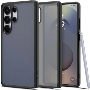 Spigen Ultra Hybrid Designed for Galaxy S25 Ultra Case (2025) [Anti-Yellowing], [Military-Grade Protection] - Frost Black