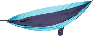 Stansport 30630-50 Double Nylon Hammock - Navy/Light Blue