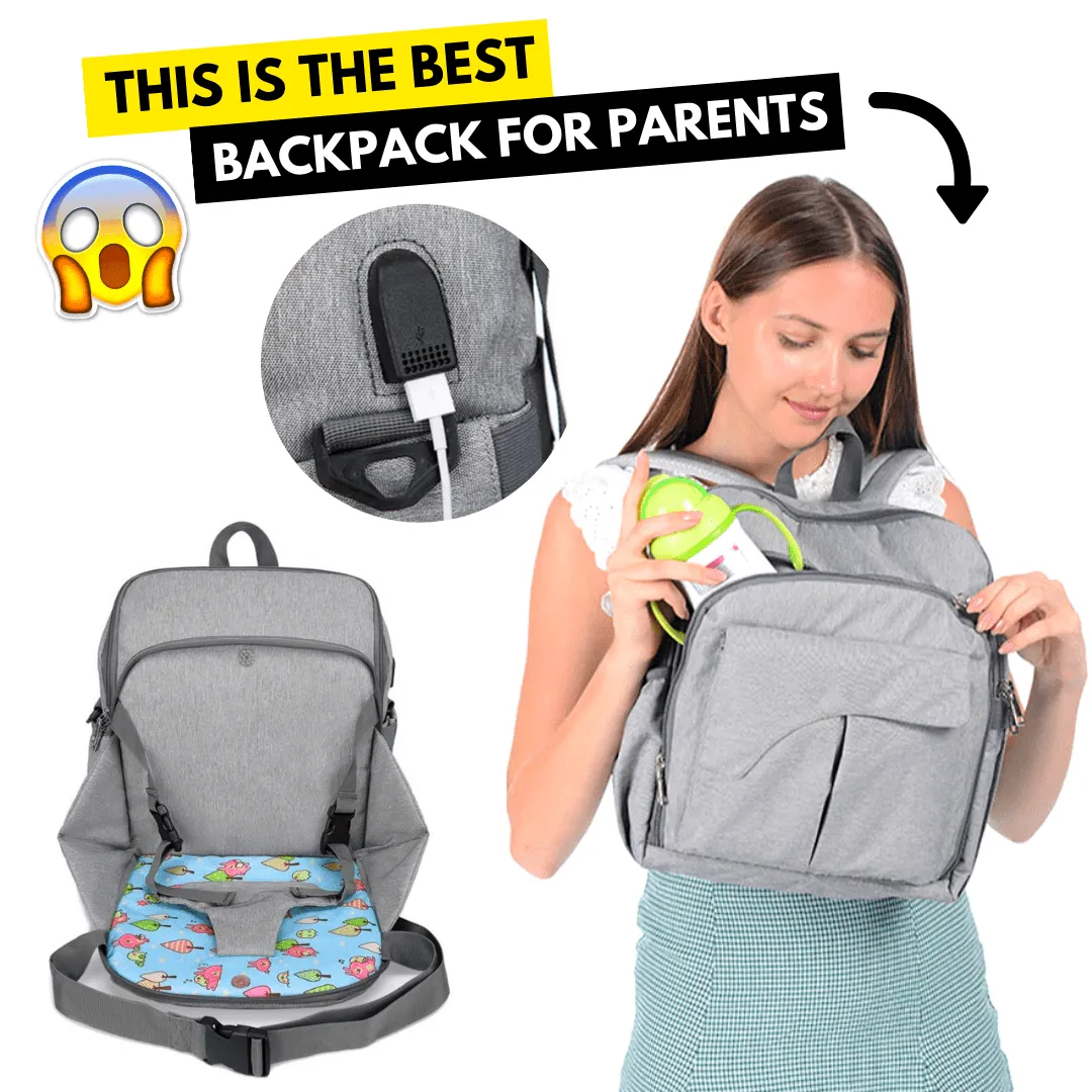Streamlined Global delivery Chair Multi-Functional Bag Diaper Baby