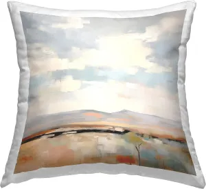 Stupell Industries Abstract Desert Dunes Design by Irena Orlov Throw Pillow, 18 x 18, Orange