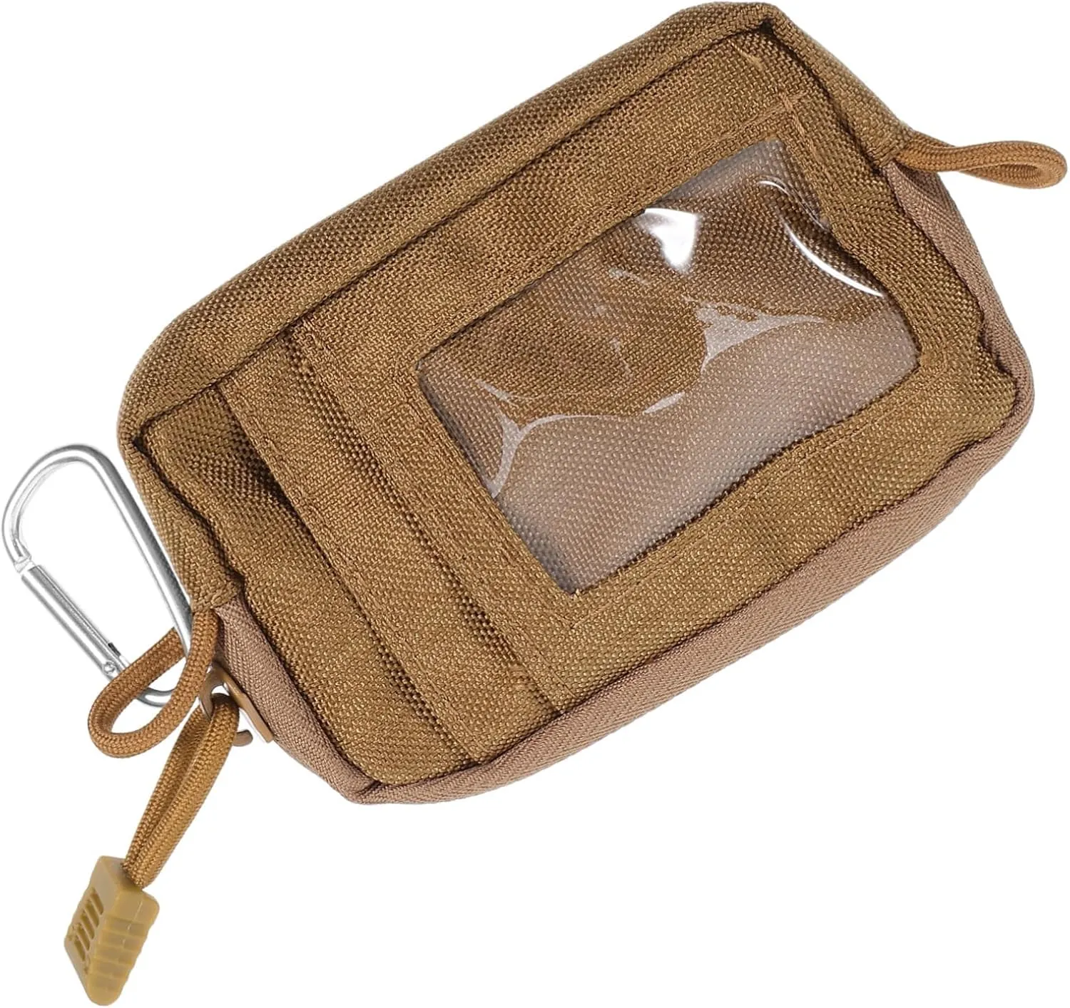 Sturdy Nylon Outdoor Waist Bag Men's Travel Waist Pouch Waterproof Card Carrier