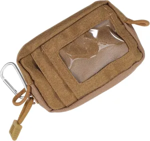 Sturdy Nylon Outdoor Waist Bag Men's Travel Waist Pouch Waterproof Card Carrier