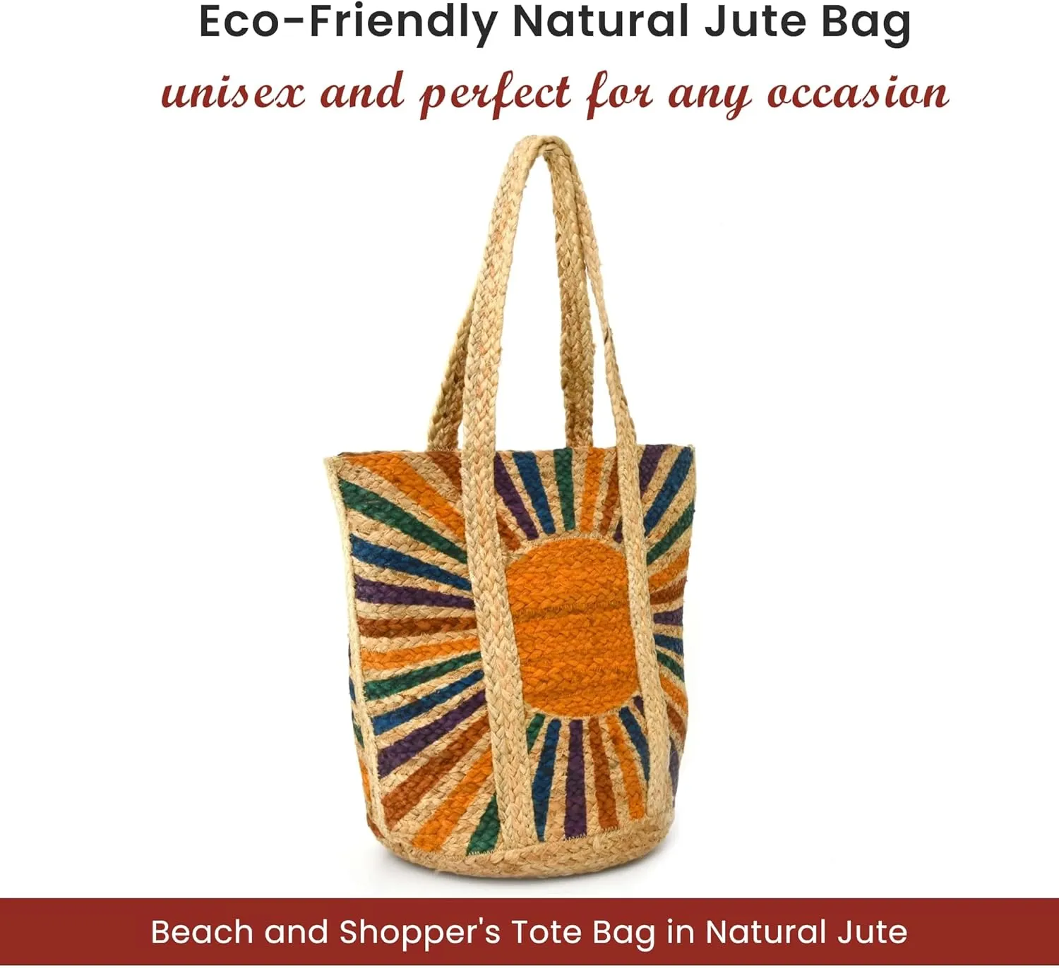 Style N Craft Eco-Friendly Tote Bag - Unisex, Versatile for Beach, Shopping & Lunch Outings