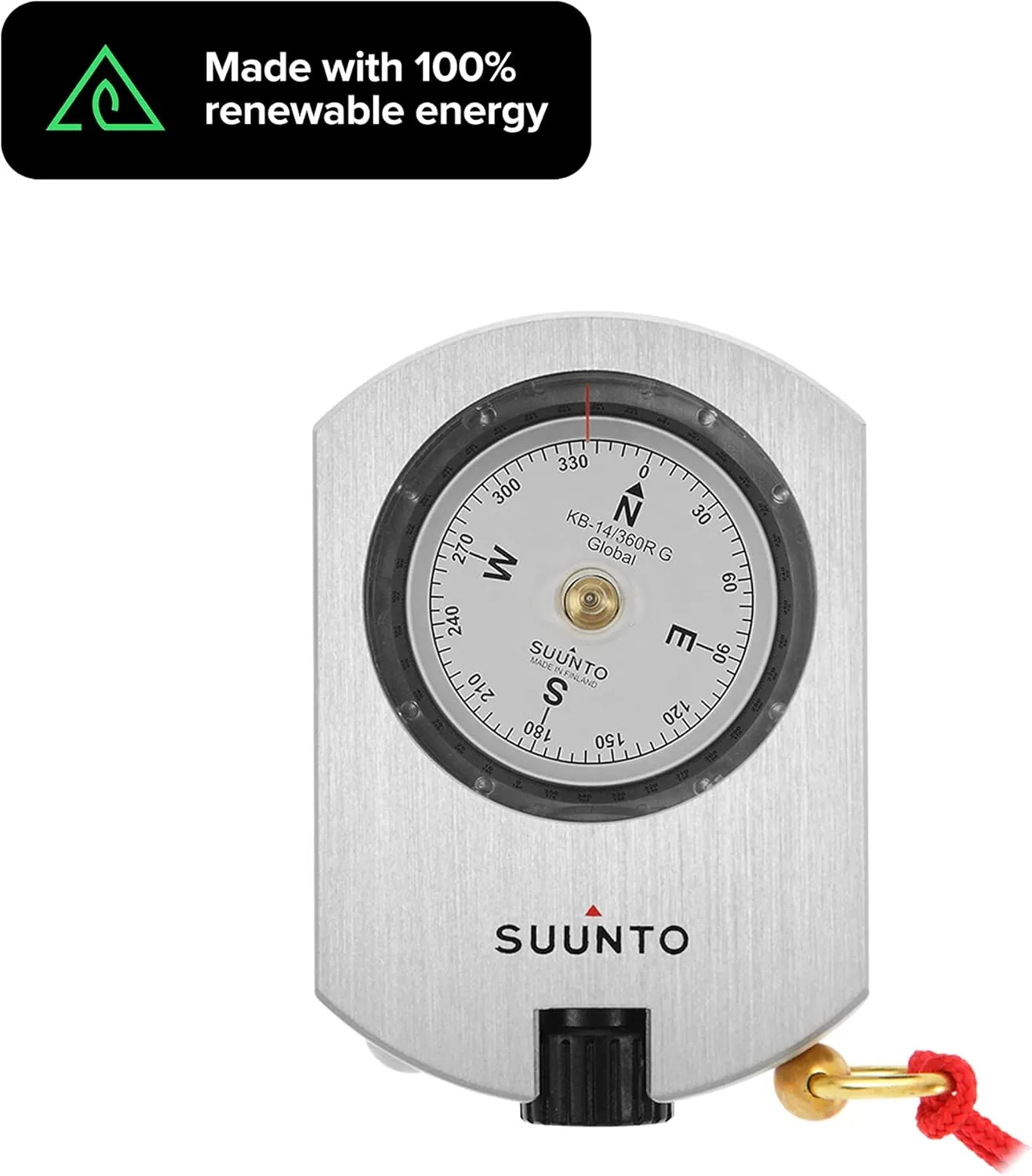 SUUNTO Kompass KB-14: handgelagerter Kompass mit hoher Genauigkeit und Benutzerfreundlichkeit