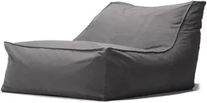 SXBCyan Bean Bag Chairs Cover for Adults Outdoor Waterproof Oxford Chaise Lounge Pouf Cover No Filler Garden Beach Camp Beanbag Sofa Bed Puff Salon (Color : Dark Gray, Size : Empty Cover)