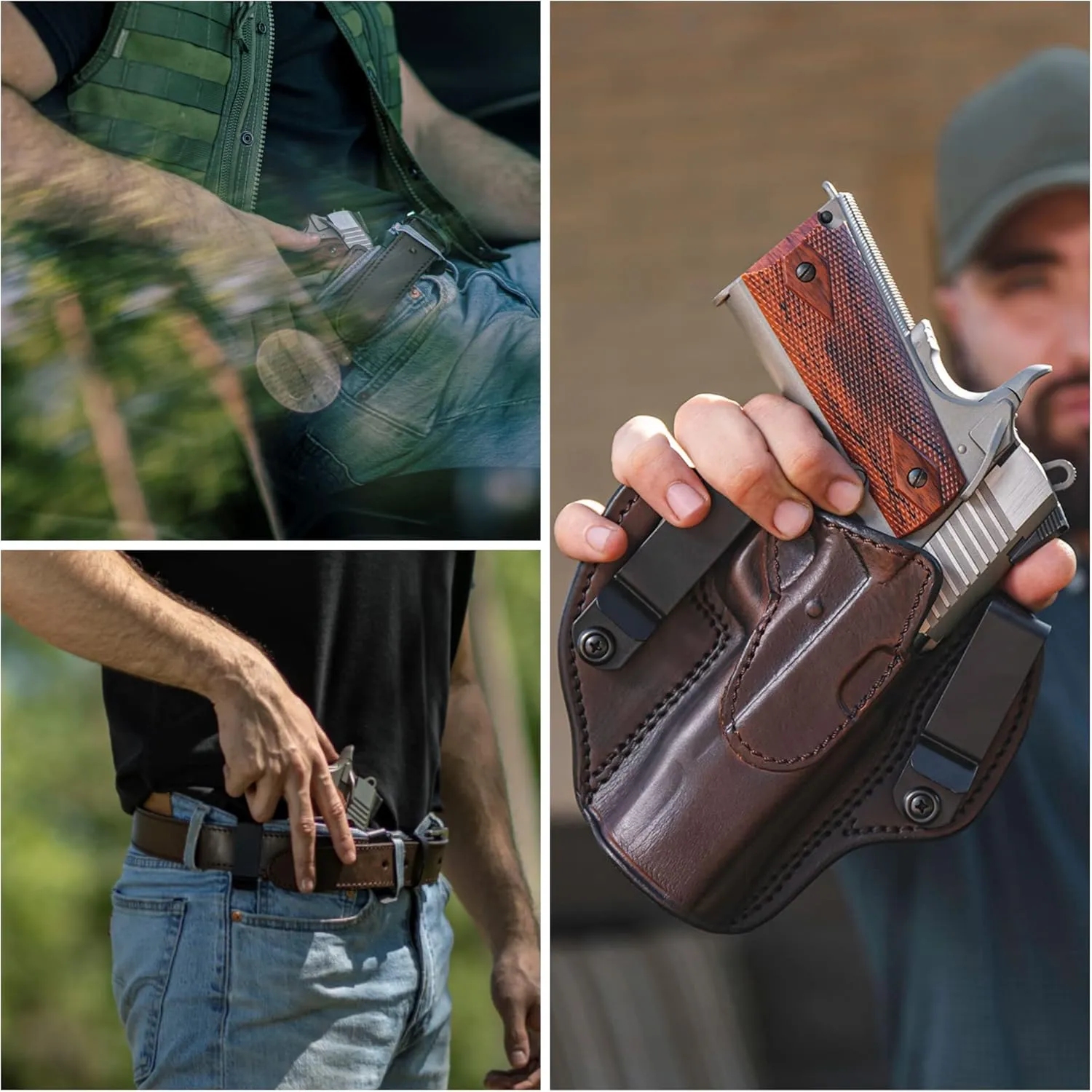 Tagua Gunleather TAGUA GUNLEATHER Crusader - 2 in 1 Premium Leather Holster