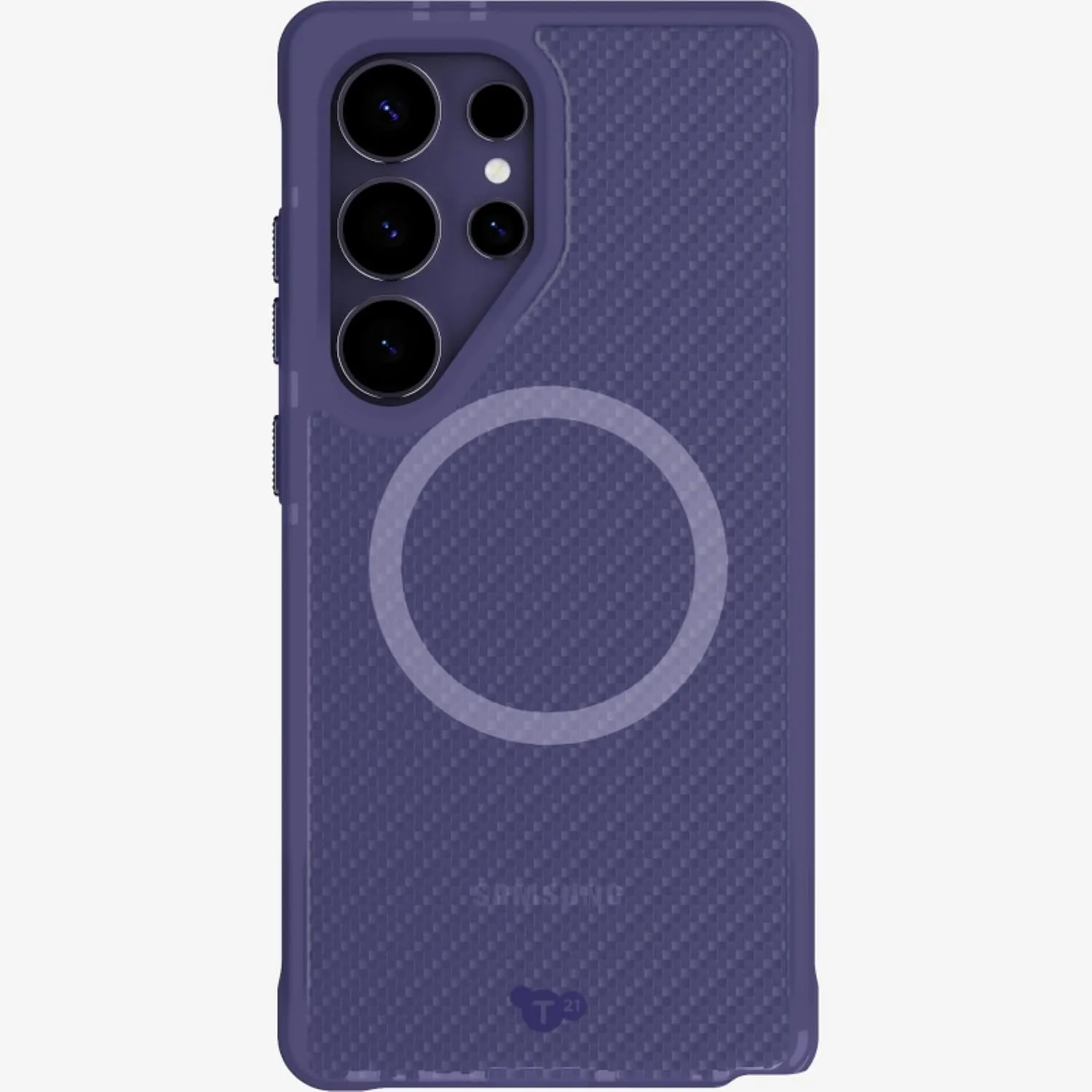Tech21 EvoArmor case for Samsung Galaxy S25 Ultra - with Magnets - Military Grade Protection - Purple