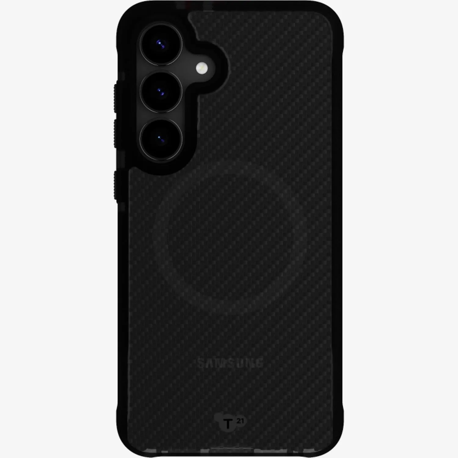 Tech21 EvoArmor case for Samsung Galaxy S25  - with Magnets - High Impact Protection - Black