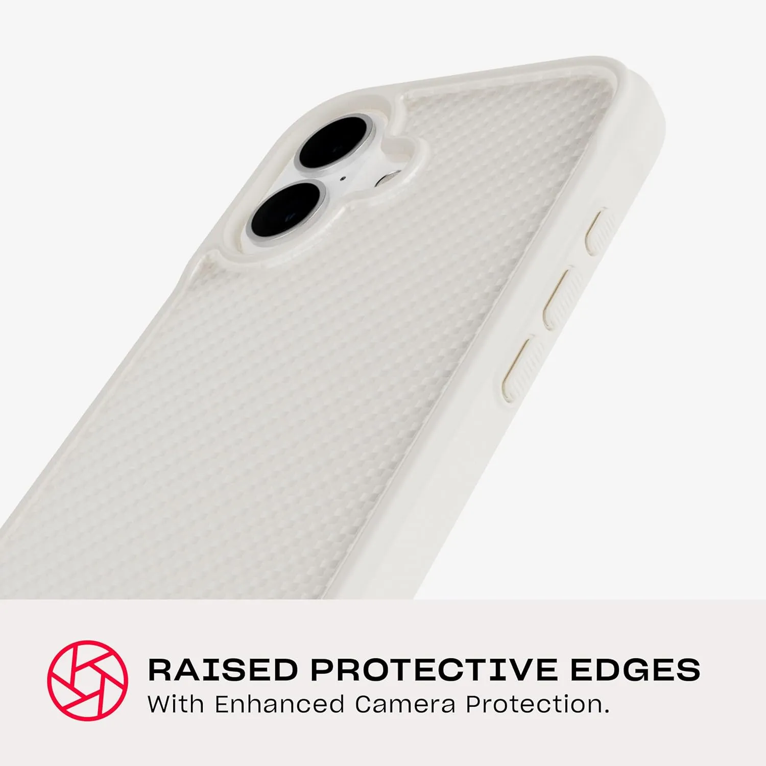 Tech21 EvoArmor for iPhone 16 Compatible with MagSafe - Impact Protection Case 21x Military Standard Tested in Cream