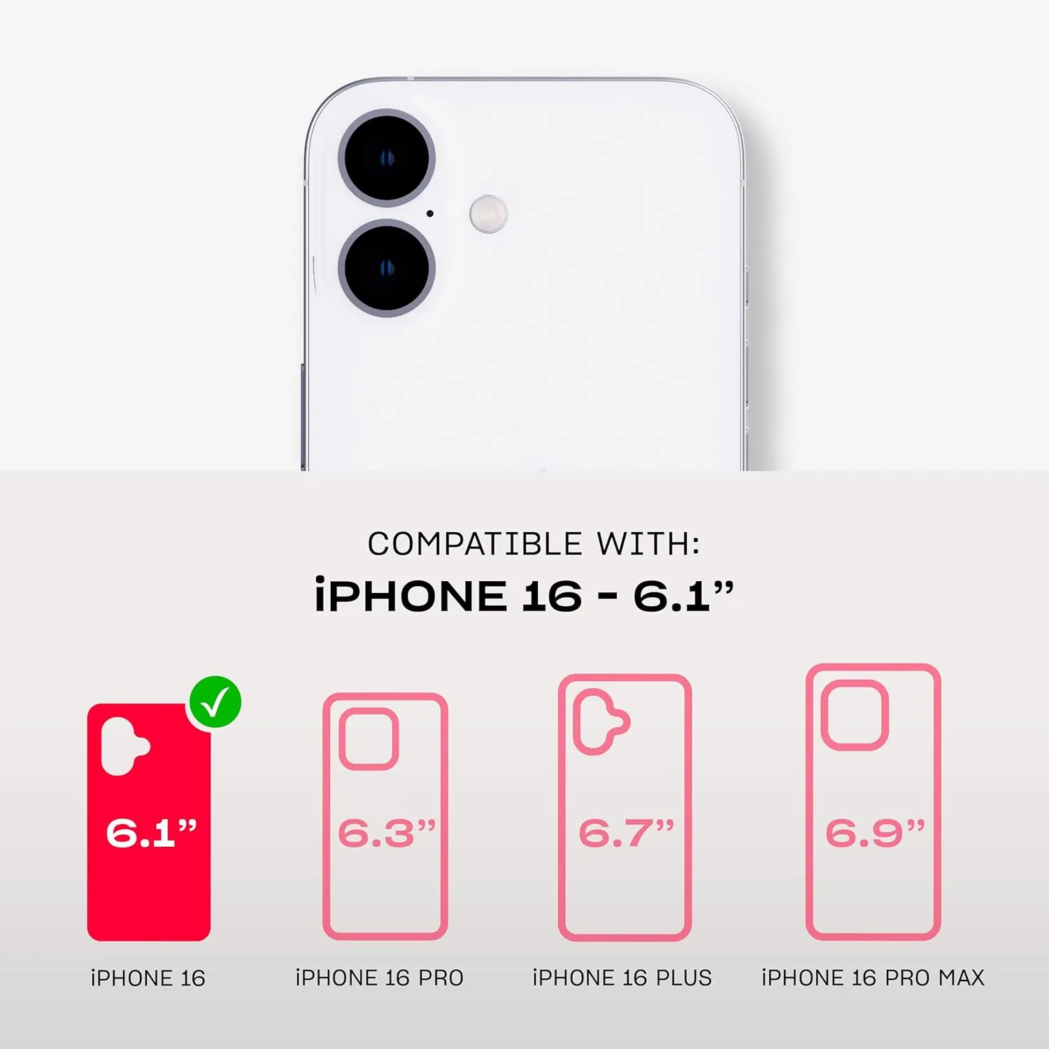 Tech21 EvoArmor for iPhone 16 Compatible with MagSafe - Impact Protection Case 21x Military Standard Tested in Cream