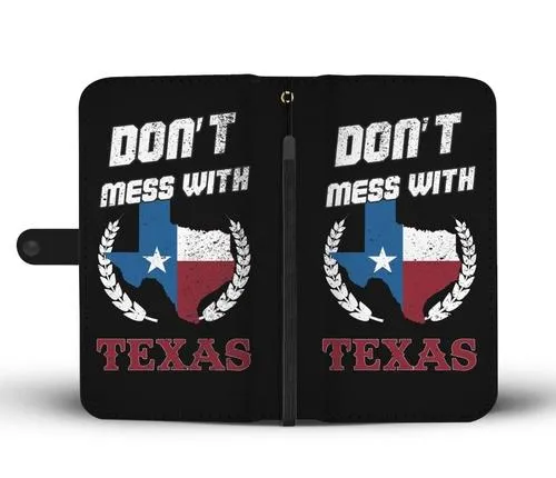Texas Wallet Phone Case w/ RFID Blocker