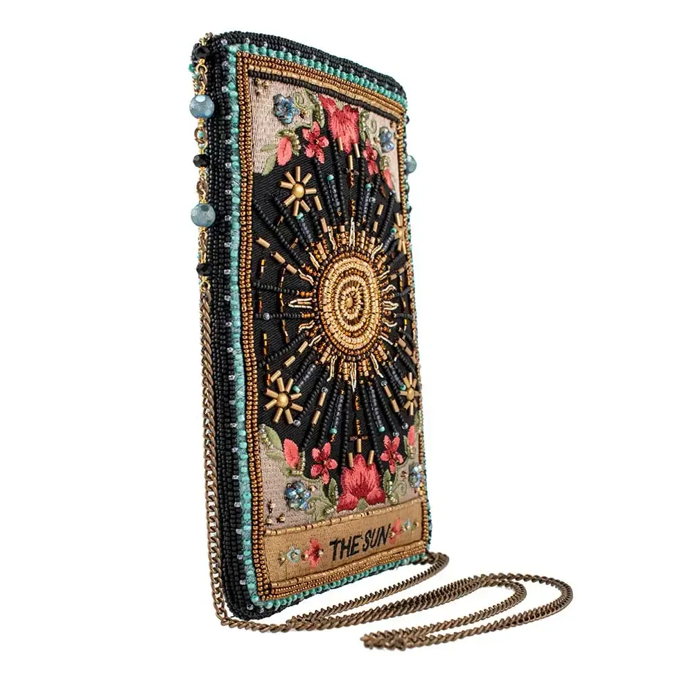 The Sun Beaded Crossbody Bag