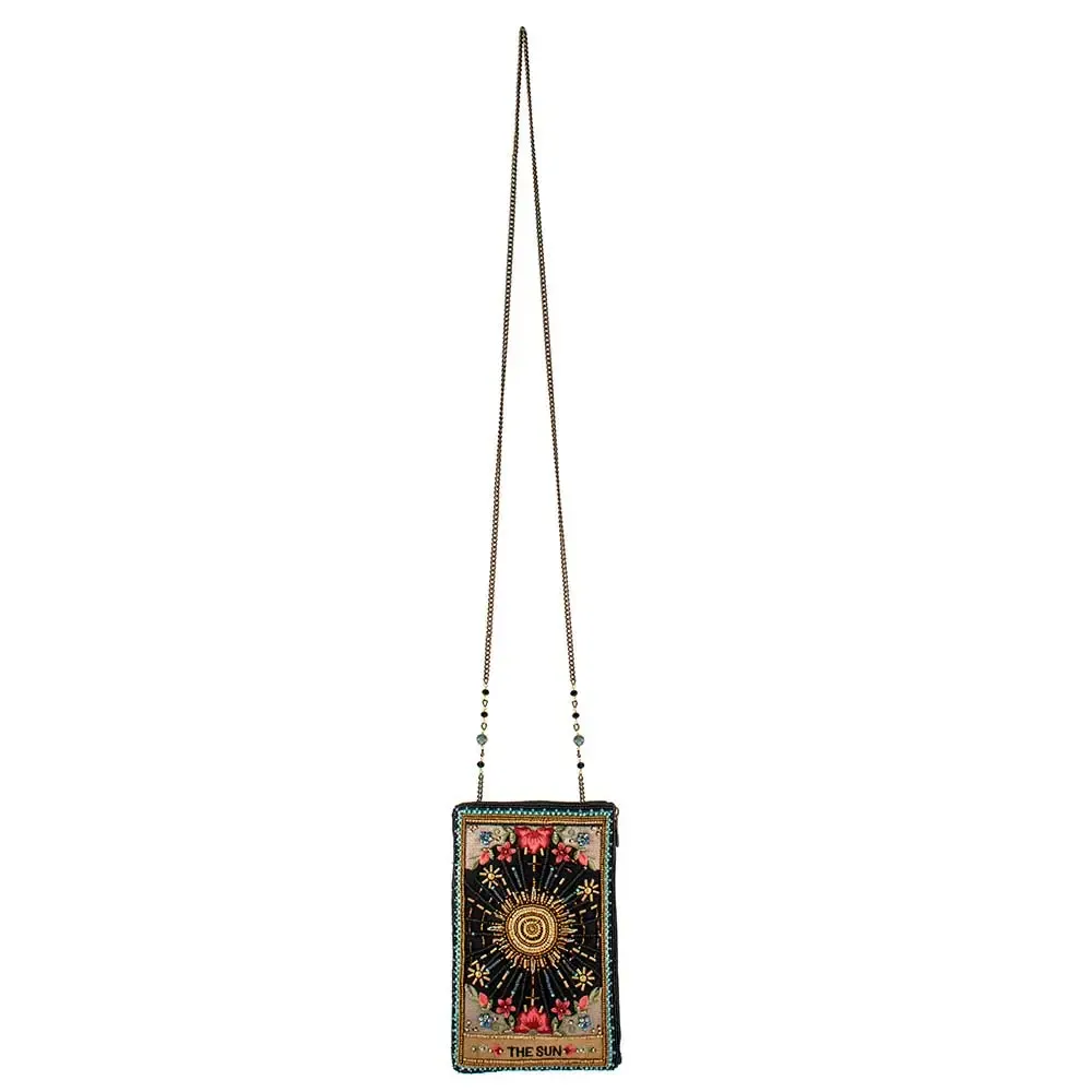 The Sun Beaded Crossbody Bag