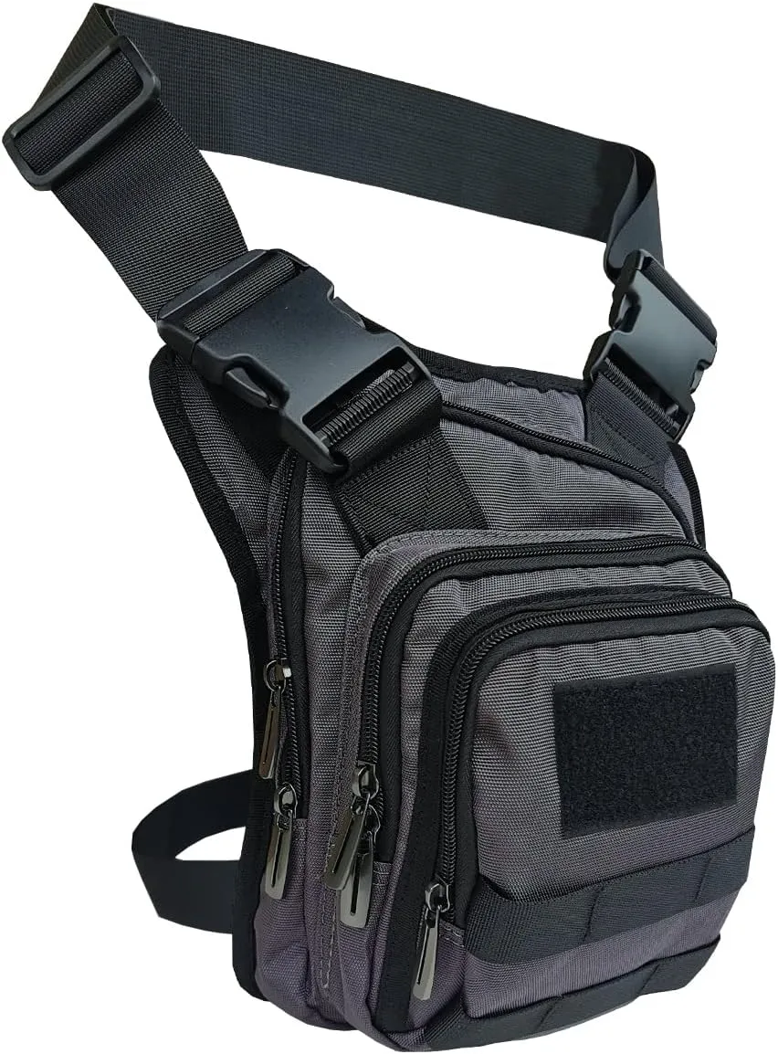 Thigh Pack, Larswon Leg Bag Thigh Pouch Bag Tactical Waist Bag Motorcycle Bag Waterproof