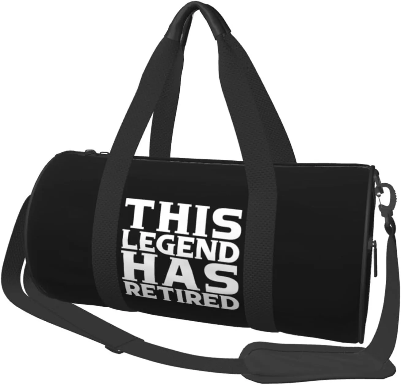 This Legend Has Retired Retirement Duffel Bag Gym Bag Travel Sports Tote Large Foldable Beach Swim Yoga7