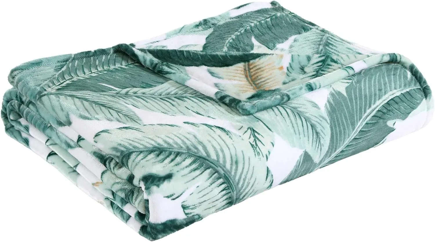 Tommy Bahama - King Blanket, Ultra Soft Plush Bedding, Coastal Inspired Bedding Essentials, Oeko-Tex Certified (Vintage Palms Green, King)