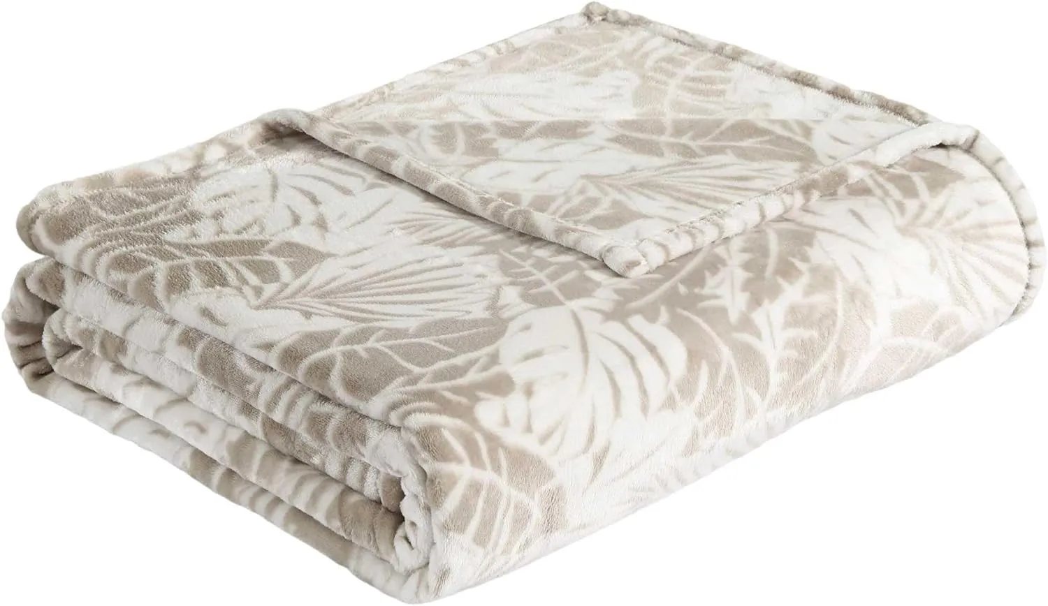 Tommy Bahama - King Blanket, Ultra Soft Plush Bedding, Island-Inspired Bedding Set, Oeko-Tex Certified (Costa Blanca Beige, King)