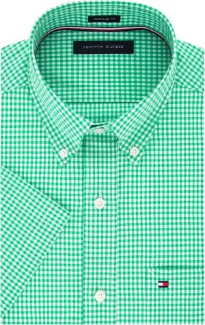 Tommy Hilfiger Men's Short Sleeve Button-down Shirt