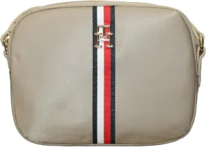 Tommy Hilfiger Women's Poppy Nylon Cossbody Wallet Handbag (Beige)