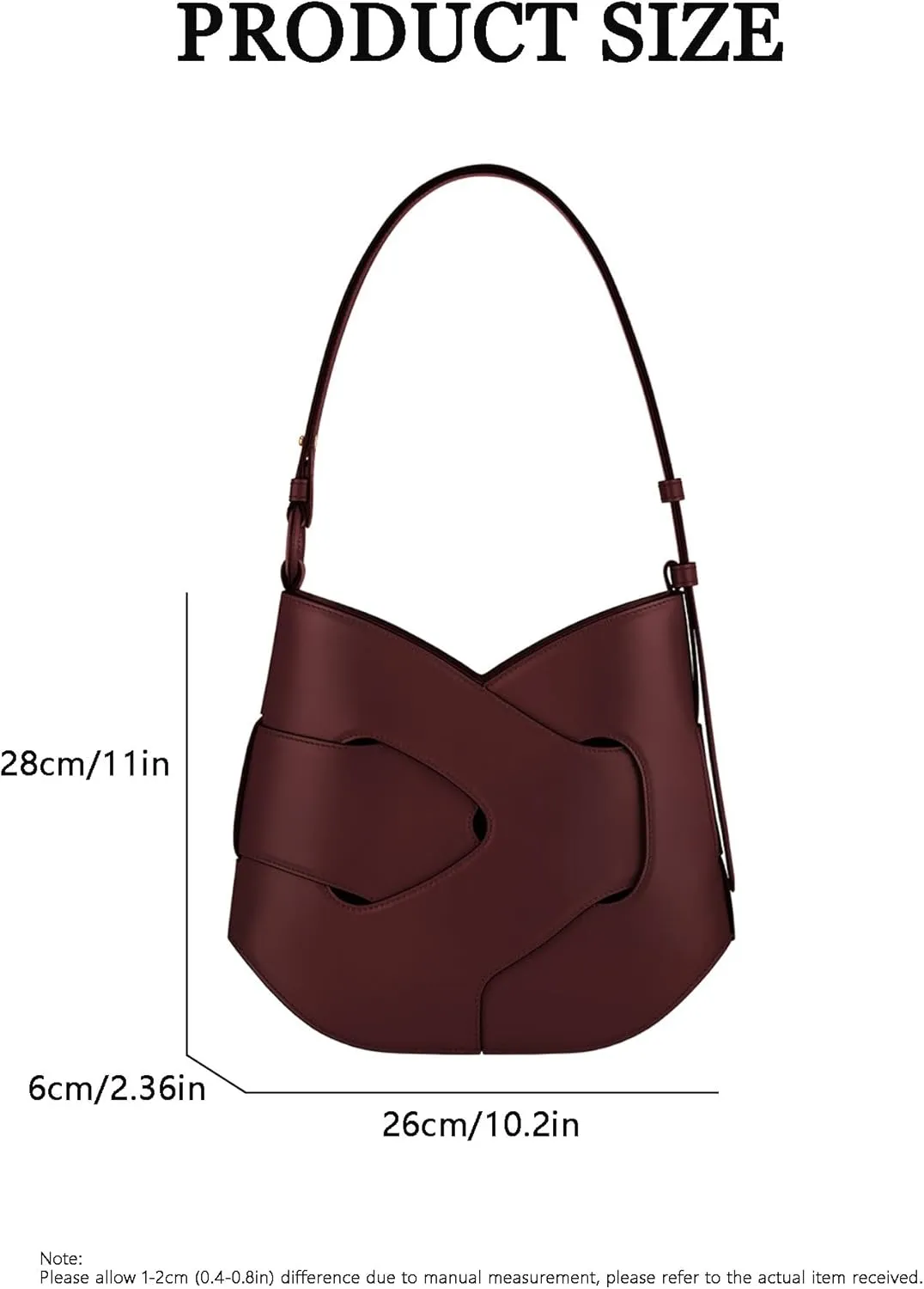 Tote Bag for Women, Fashion Shoulder Bag, Small Designer Handbag,Crossbody Bag,Braided Twist Bag.