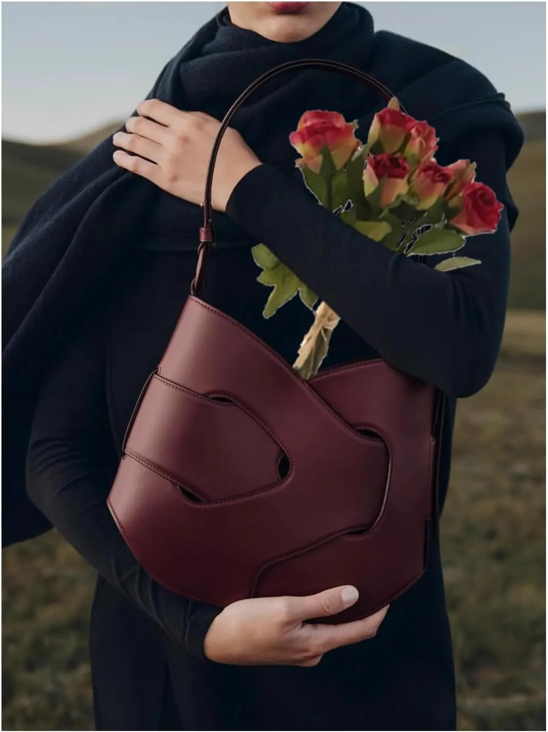 Tote Bag for Women, Fashion Shoulder Bag, Small Designer Handbag,Crossbody Bag,Braided Twist Bag.