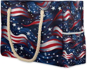 Tote Beach Bag for Women Large Zipper Beach Bags Waterproof Sandproof Gym Swim Pool Travel Bag