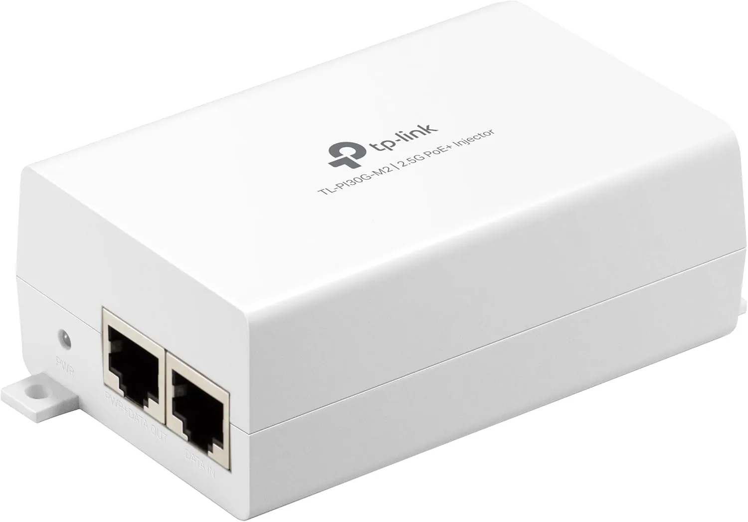 TP-Link TL-PI30G-M2 | IEEE 802.3at/af 2.5G PoE  Injector | Non-PoE to PoE Adapter | Supplies up to 30W | Plug & Play | Desktop/Wall-Mount | Power Over Ethernet | Distance Up to 328 ft. | UL Certified