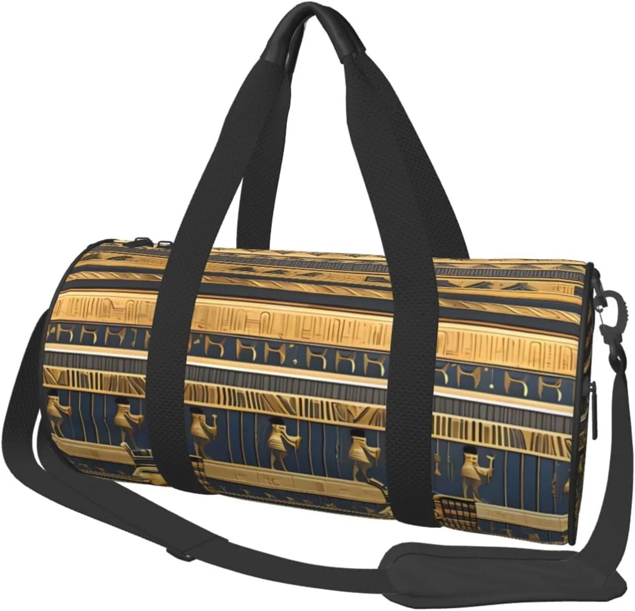 Travel Bag For Women,Egyptian Pharaonic Frescoes Print Personal Item Duffle Bags,Weekend Travel Duffel Tote Bag,Travel Sport Gym Bag For Men,Airplane Travel Essentials For Flying