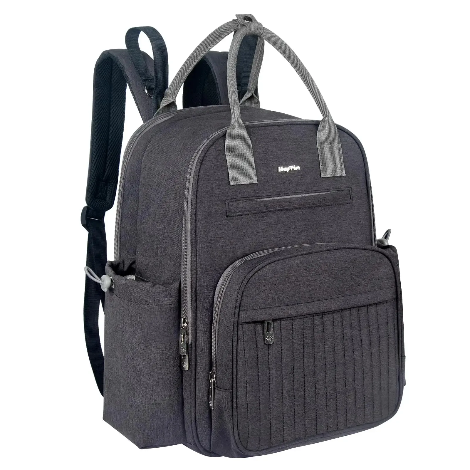 Travel Diaper Bag Backpack Black