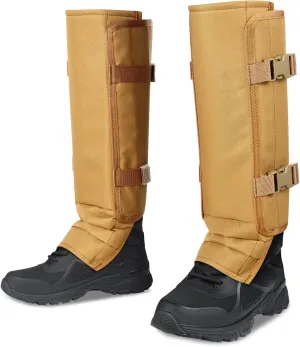 TREKMASTER Snake Gaiters Snake Chaps: Waterproof Snake Guards Snake Bite Protection for Lower Legs, Snake Proof Gaiters