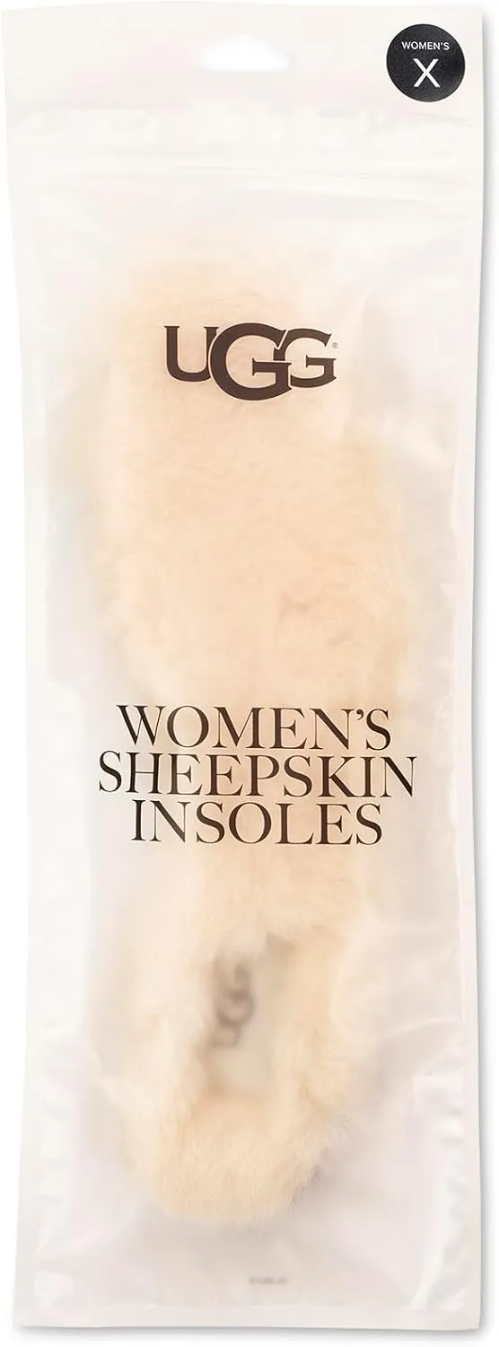 UGG Women's Sheepskin Insole, Natural, 12