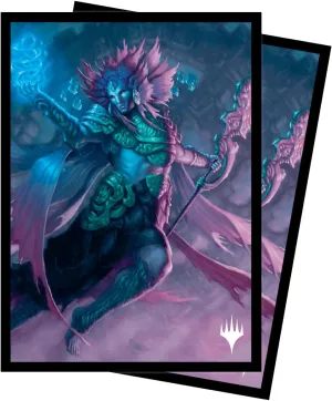 Ultra Pro - The Lost Caverns of Ixalan 100ct Deck Protector® Sleeves Hakbal of the Surging Soul for Magic: The Gathering, Protect MTG Cards from Scuffs & Scratches, Standard Size Card Sleeve Protector