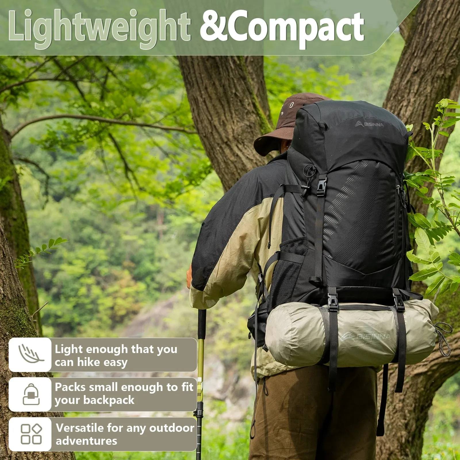 Ultralight 2 Person Camping Tent Double Layer Waterproof & Portable