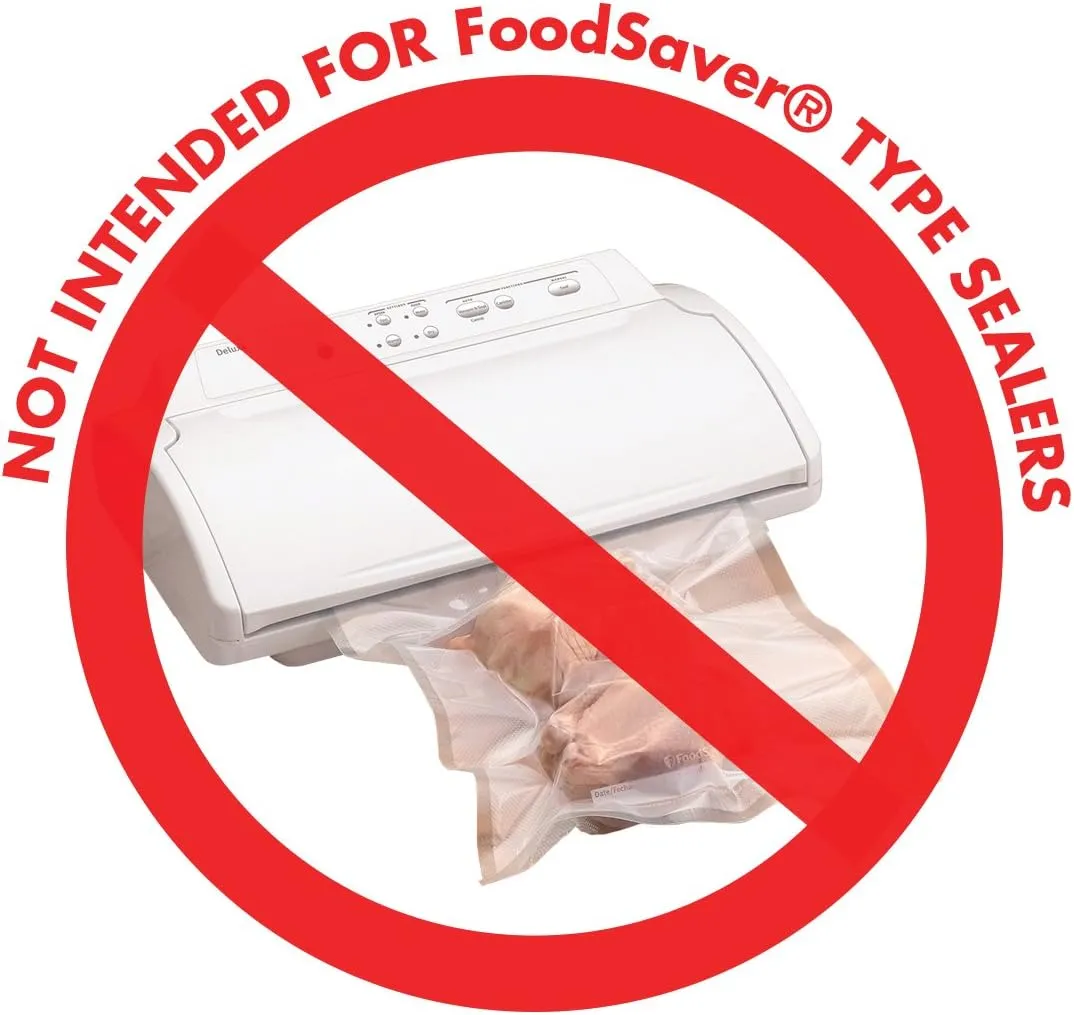 UltraSource - Chamber Machine Pouches 3 Mil Thickness, 12 x 16 inches, Pack of 500 Vacuum Chamber Pouches, BPA-Free Pre-Cut Chamber Vacuum Sealer Bags with tear notch