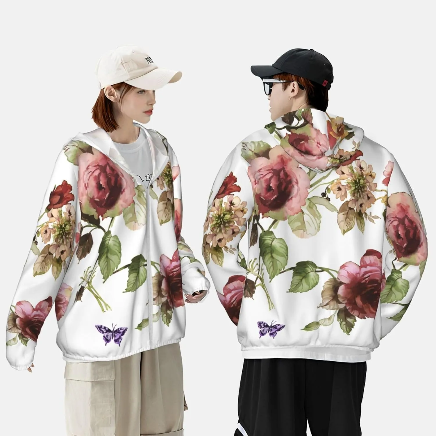 Unisex UPF 50 Long Sleeve Sun Protection Shirts Fishing Hiking Shirts