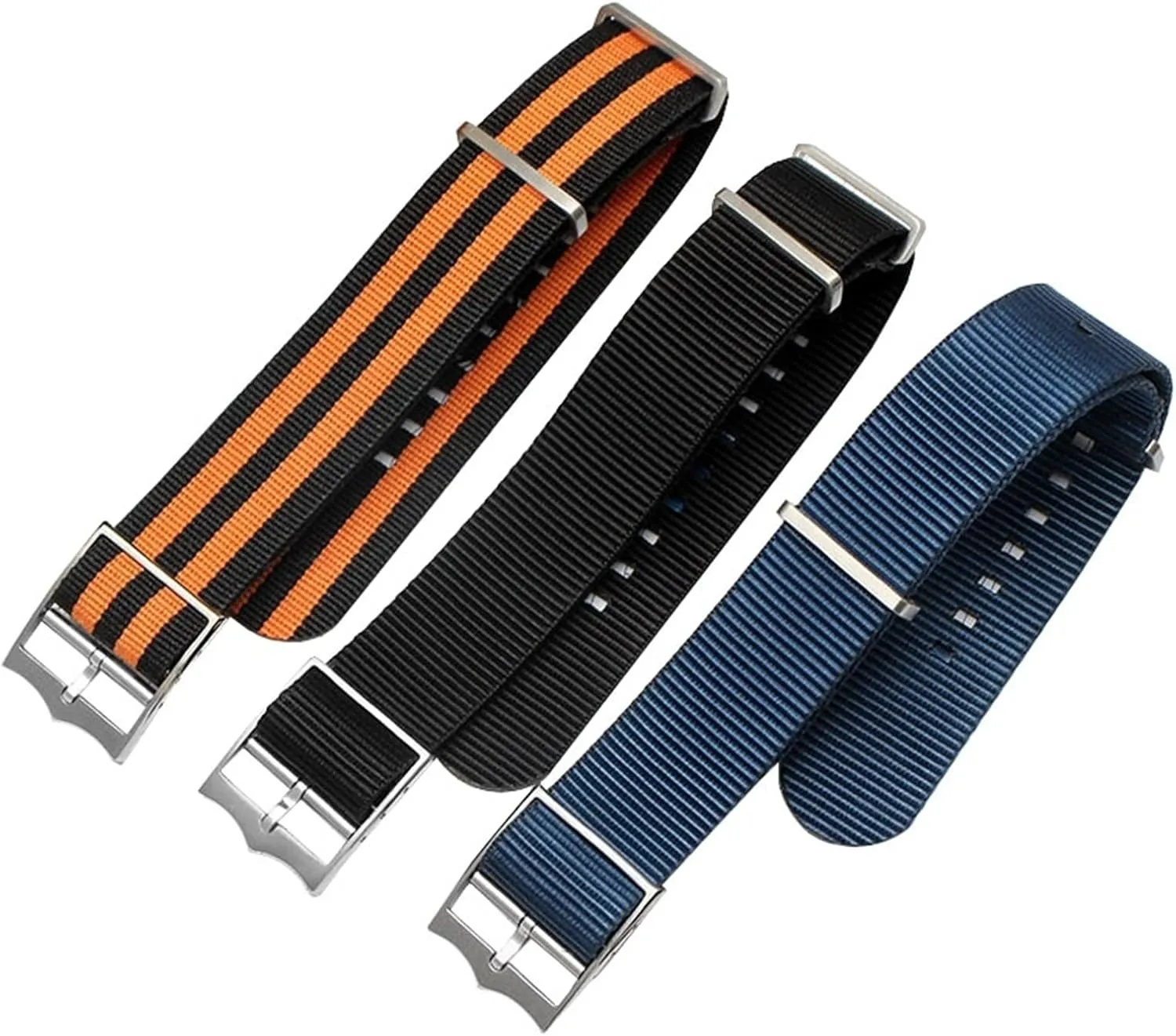 Universal Strap,22mm French Troops Nato Military Nylon Watchband Bracelet Accessories for Classic Analogue Watch, Dial Quartz Watch