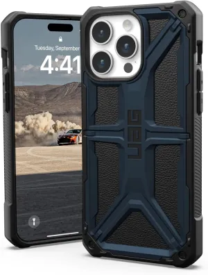 URBAN ARMOR GEAR UAG [Updated Ver] Compatible with iPhone 15 Pro Max Case 6.7" Monarch Mallard Rugged Heavy Duty Military Grade Drop Tested Protective Cover