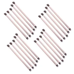 VICASKY 20pcs Double-headed Eyeshadow Makeup Brushes Versatile Blending Brush for Eye Shadow Nose Shadow and More Lightweight Ergonomic Design for Comfortable Grip Cosmetic Tool for All